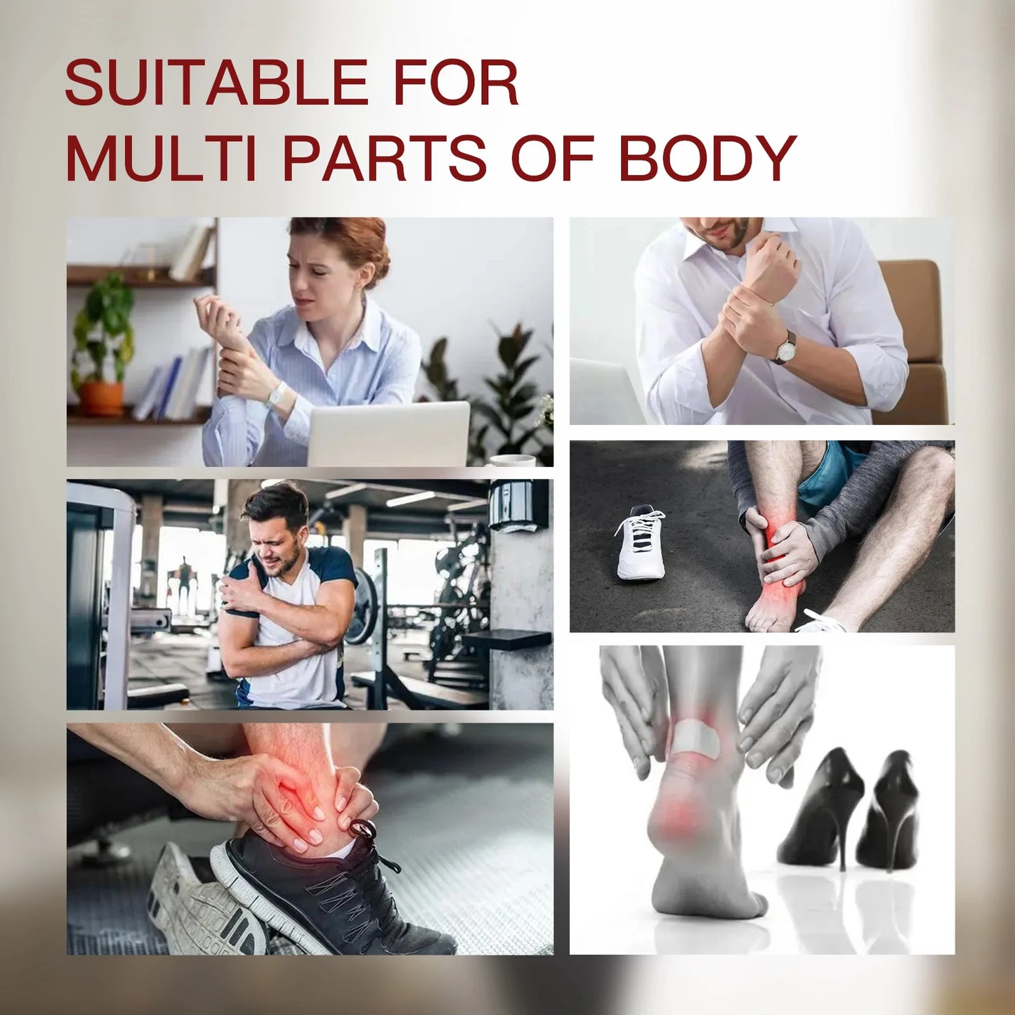 KTS 810 nm Rotlichttherapiegerät – Rundes Infrarot-Schmerzmittel zur Schmerzlinderung bei Handgelenksverletzungen, Sehnenscheidenentzündungen und Arthritis