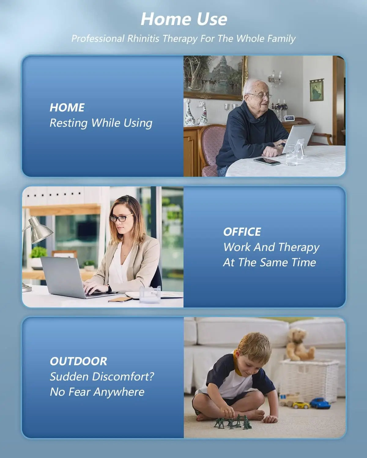 KTS 650 nm Rhinitis-Lasertherapiegerät – Biolicht-Nasenphototherapie bei Sinusitis, juckender Nase und Nasopharynxpflege