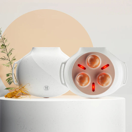 Tragbares Cellulite- und Lymphdrainage-Massagegerät – Tragbares 3-stufiges Körperformungsgerät für Bauch, Taille und Oberschenkel 